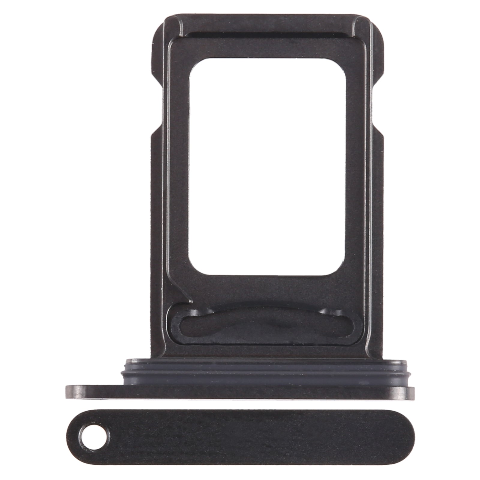 Single SIM Card Tray for iPhone 15 Pro / 15 Pro Max-Black Single SIM Card Tray for iPhone 15 Pro / 15 Pro Max-Black